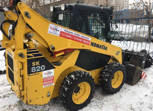 Фото Мини погрузчик Komatsu SK820-5