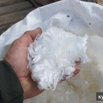 Фото №10 Фибра 12мм волокно для стяжки пола штукатурки стен, пеноблок, армирования бетона