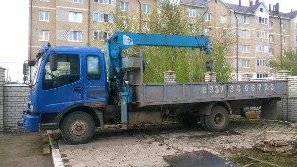 Фото услуги  крана-манипулятора. Агп.