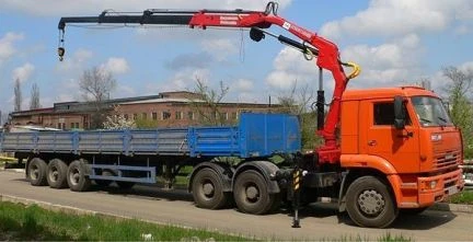 Фото Манипулятор длинномер в аренду с водителем