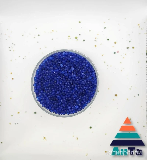 Фото Силикагель индикаторный синего цвета