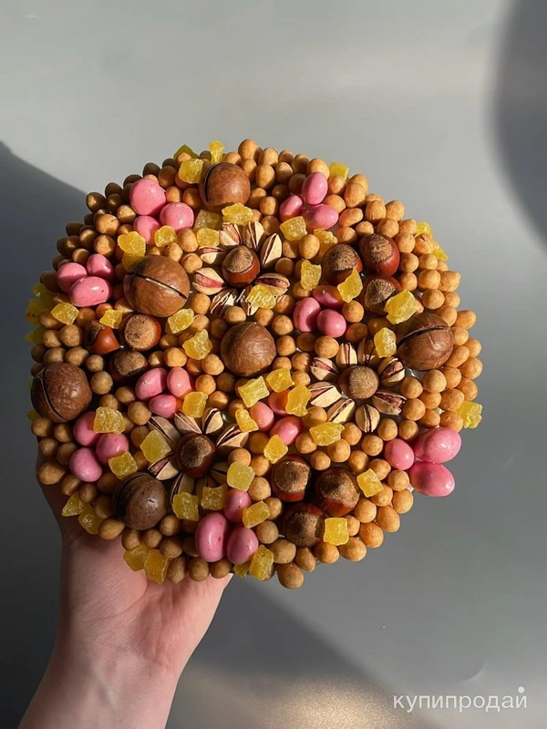 Фото Ореховый букет Подарок для учителя