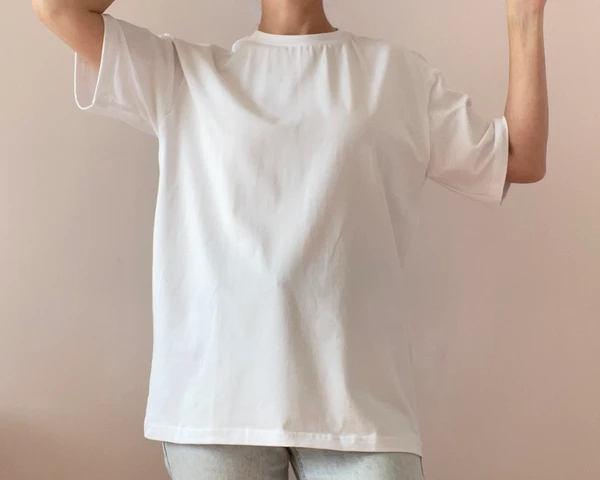 Фото Футболка оверсайз (180 г/м2, хлопок-лайкра 95/5)