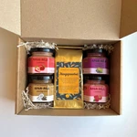 Фото №4 Новогодний бокс с чаем и крем-медом