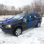 Фото №2 Прокат украшений для свадебного автомобиля