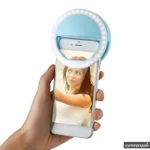 фото Светодиодное кольцо для селфи Selfie Ring Light для телефона