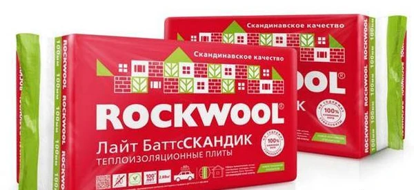 Фото Утеплитель Rockwool (Роквул) Лайт Баттс Скандик