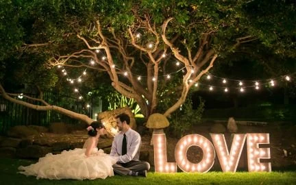 Фото Love на свадьбу фото зона