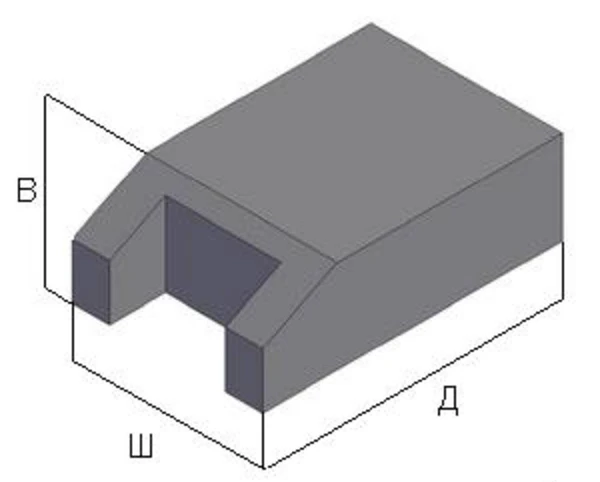 Фото Блоки упора Б-9