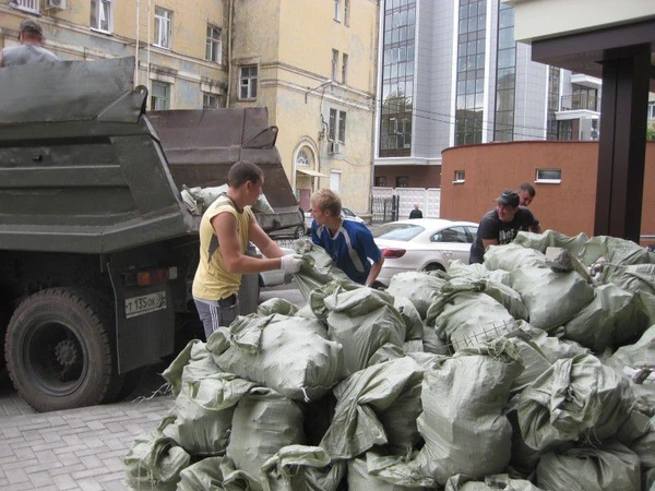 Фото вывезем мусор 
