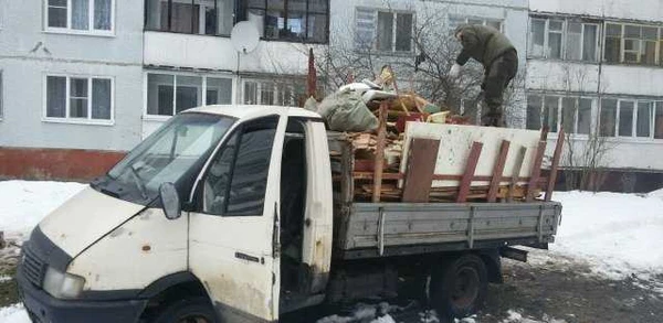 Фото Вывоз мусора. грузчики