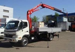 Фото №2 Hino 300 (Хино) грузовой борт с краном