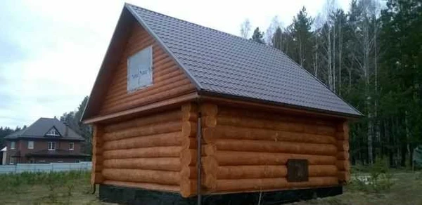 Фото Срубы дома бани