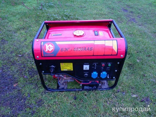 Фото Генератор бензиновый 6.5 квт