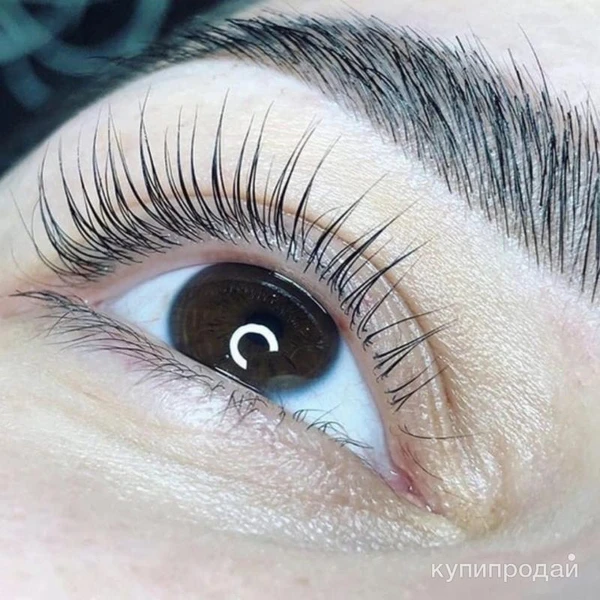 Фото Ламинирование ресничек и бровей