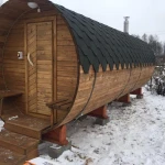 Фото №4 Баня бочка под ключ в Арзамасе без предоплаты