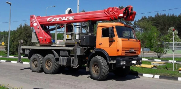 Фото Аренда полноприводной автовышки 14, 18, 22, 24, 28 м