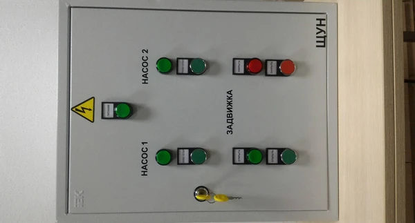 Фото Шкаф управления насосными установками (КНС)