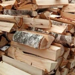 Берёзовые дрова в мешках