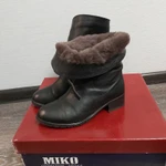 Фото №4 Ботинки женские натуральная кожа