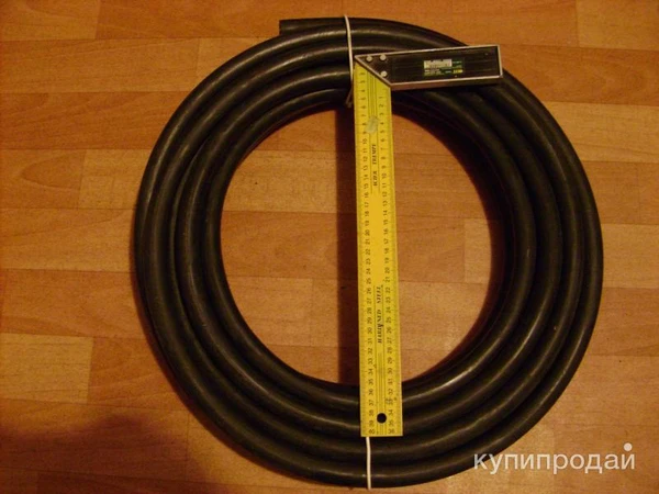 Фото Шланг резиновый армиров.27мм/18мм (полив.).Черный.