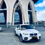 Аренда прокат авто BMW X6 на свадьбу, трансфер, вс