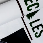 Фото №4 Полиэтиленовая пленка ПВД черно-белая