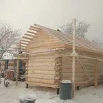 Фото №5 Баня ручной рубки 3х6