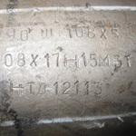 Фото №3 Отвод гиб 90° нержавеющий молибден 108х5 :