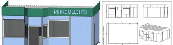 Фото Изготовление торговых павильонов и остановочных комплексов