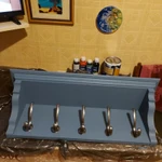 Фото №2 Вешалка настенная в прихожую кантри или прованс