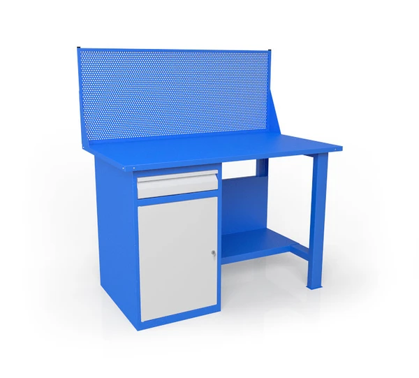 Фото Верстак слесарный с защитным экраном ВСТ-Н 12/20-ПС650-Э4