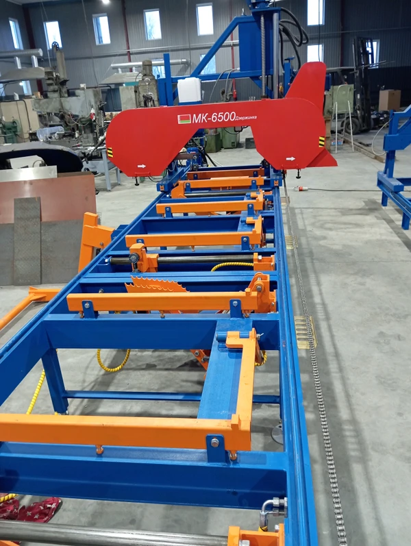 Фото Пилорама ленточная ГИДРАВЛИЧЕСКАЯ МК6500 (С электро-механическим передвижением, электронной линейкой Micron-4 )