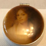 Фото №9 Шкатулка "Лопухина" из натурального камня Селенит