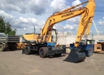 фото Колесный экскаватор Hyundai R210W-9S