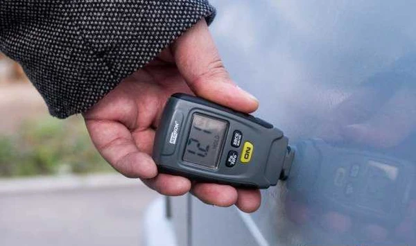 Фото Проверка авто перед покупкой толщиномером