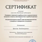 Фото №6 Юрист по семейным делам I 400 побед I Опыт 6 лет