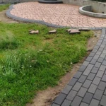 Фото №4 Укладка тротуарной плитки