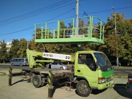 Фото Автовышка платформа 4х2