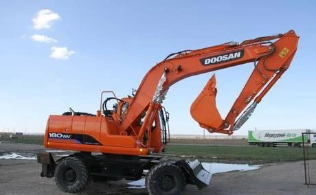 Фото Колесный экскаватор Doosan S180W