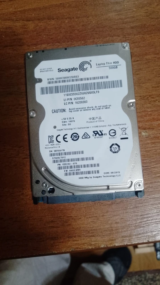 Фото Жесткий диск Seagate ST500LT012