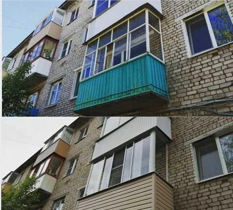 Фото Установка окон, остекление балконов
