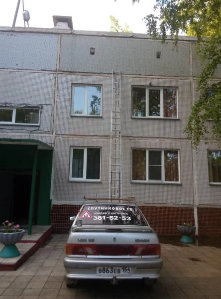 Фото Установка спутниковых и эфирных антенн