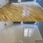 Фото №5 Циклевка паркета. Покрытие паркета лаком. Цена за м.2.