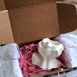 Фото №4 Вазы для сухоцветов из гипса ручной работы