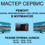 РЕМОНТ ТЕЛЕВИЗОРОВ,  МОНИТОРОВ, СВЧ НА ДОМУ В МУРМАНСКЕ