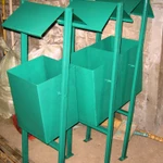 Фото №4 Изготавливаем из металла МАФ: урны, скамейки, контейнеры ТБО