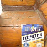 Фото №4 Герметик для сруба 0,9кг.