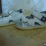 Фото №4 Cандалии ортопедические кожаные Kidix, р.23.