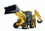 фото Аренда экскаватора погрузчика JCB с гидромолотом